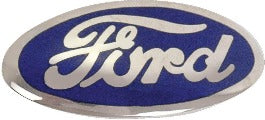 Ford Oval Blue Grill Emblem 1935 - 36