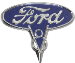 Ford V8 Hood Emblem 1935-36