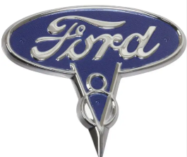 Ford V8 Bonnet/Hood Emblem 1935-36