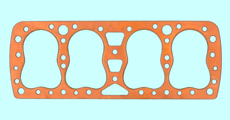 91A-6051-C Engine Head Gasket Copper 1938-48