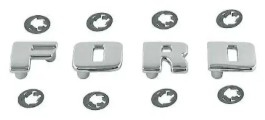 Ford Letters Grill Emblem Pick up 1948-52