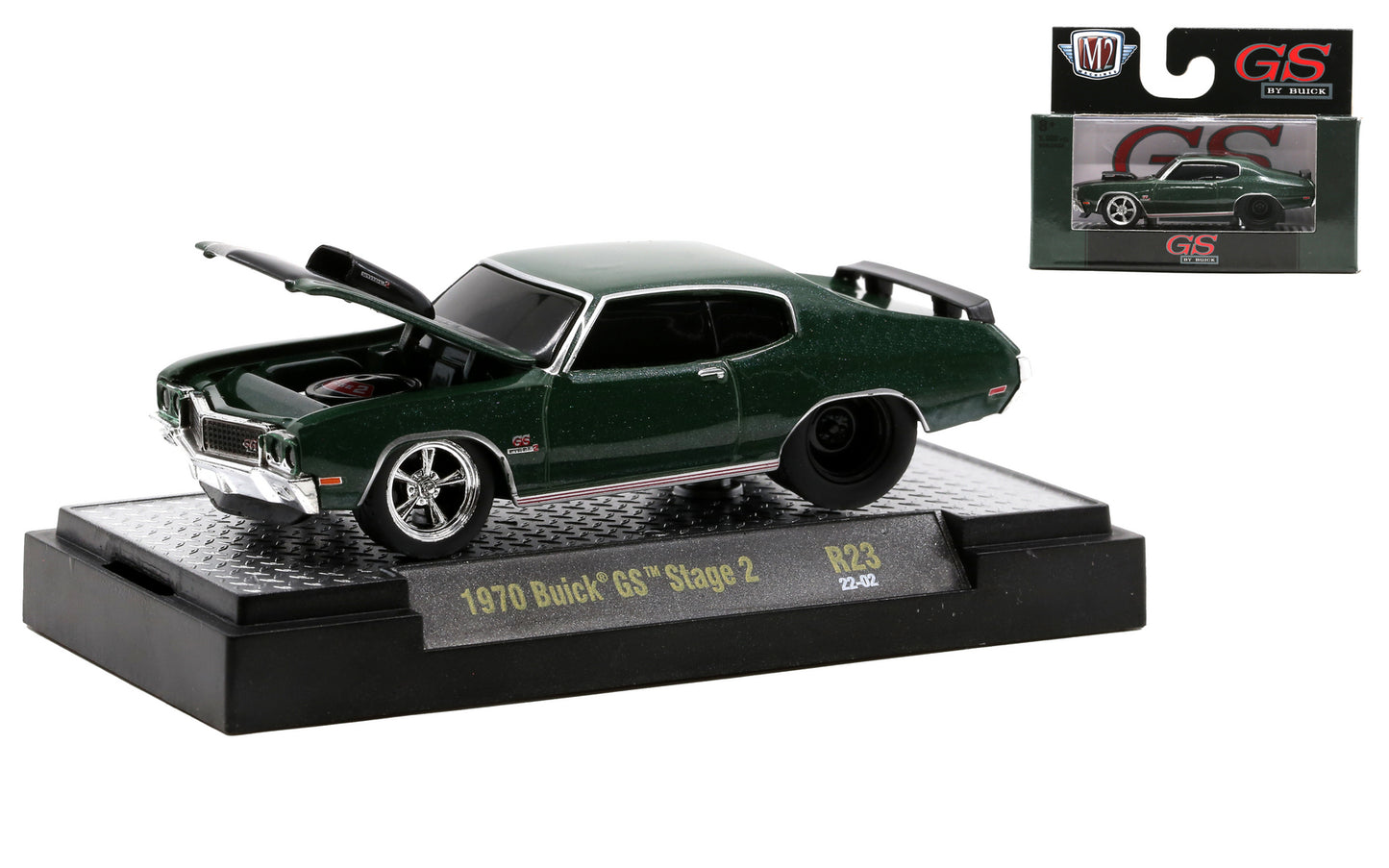 Release 23 - 1970 Buick GS Stage 2 Die Cast Model