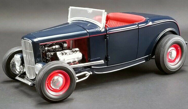 1:18 1932 Ford Roadster Washington Blue
