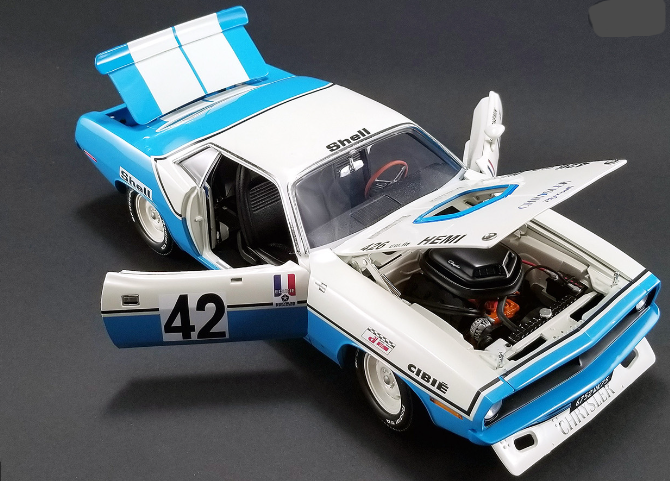 1:18 1970 Plymouth Barracuda Die Cast Model