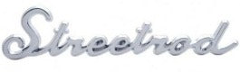Street Rod Scripted  Emblem