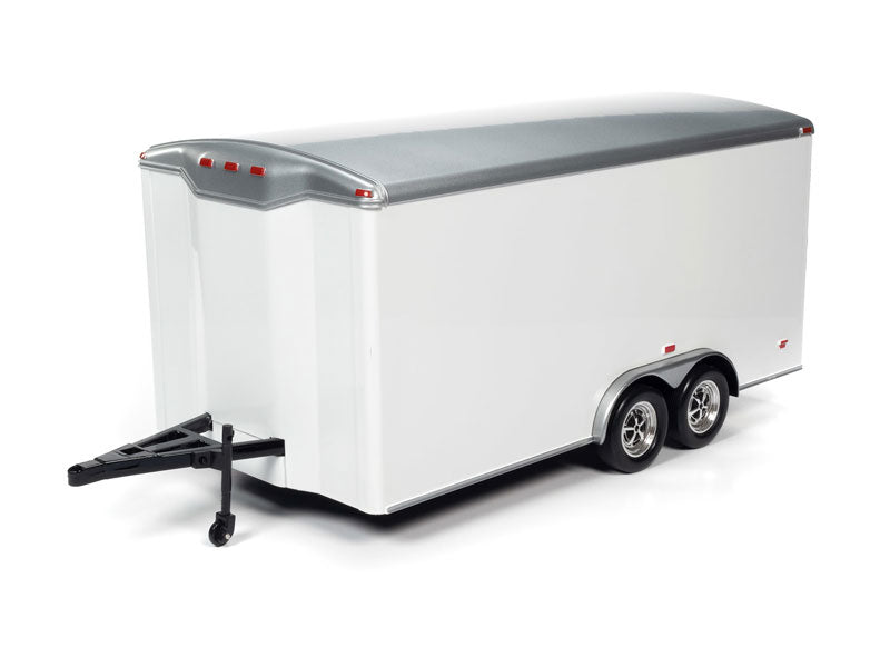 1:18 Four Wheel Enclosed Trailer