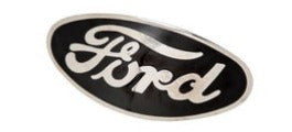 Ford Oval Black Grill Emblem 1932-35