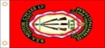 BSA Birmingham Small Arms Co Flag