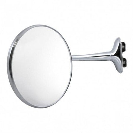 Exterior Peep Mirror 4" Curved Arm