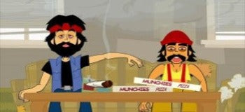 Cheech & Chong Munchies Flag