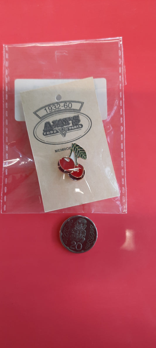 Cherries Hat Pin