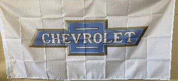 Chevrolet Gold/Blue Bowtie Flag