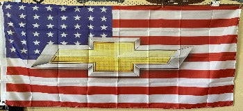 Chevrolet USA Flag