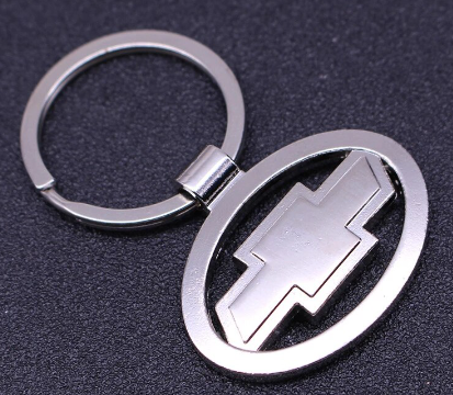 Chevrolet Oval Bowtie Key Ring
