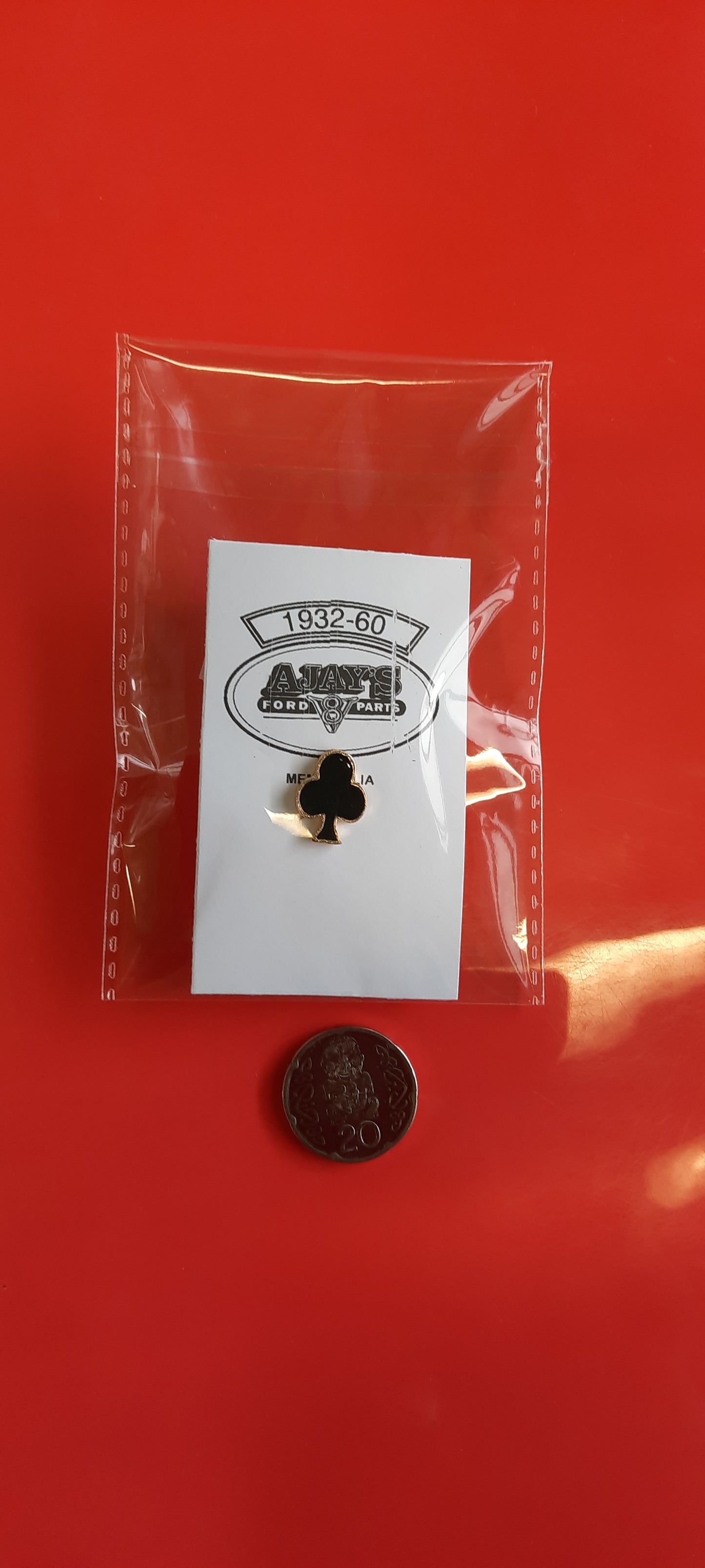 Clubs Hat Pin