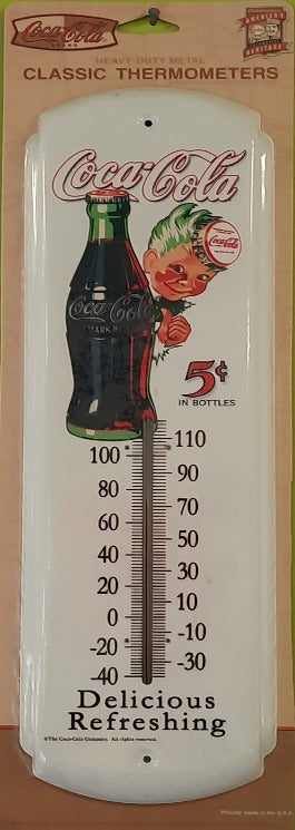 Coca-Cola Bottle Retro Wall Thermometer