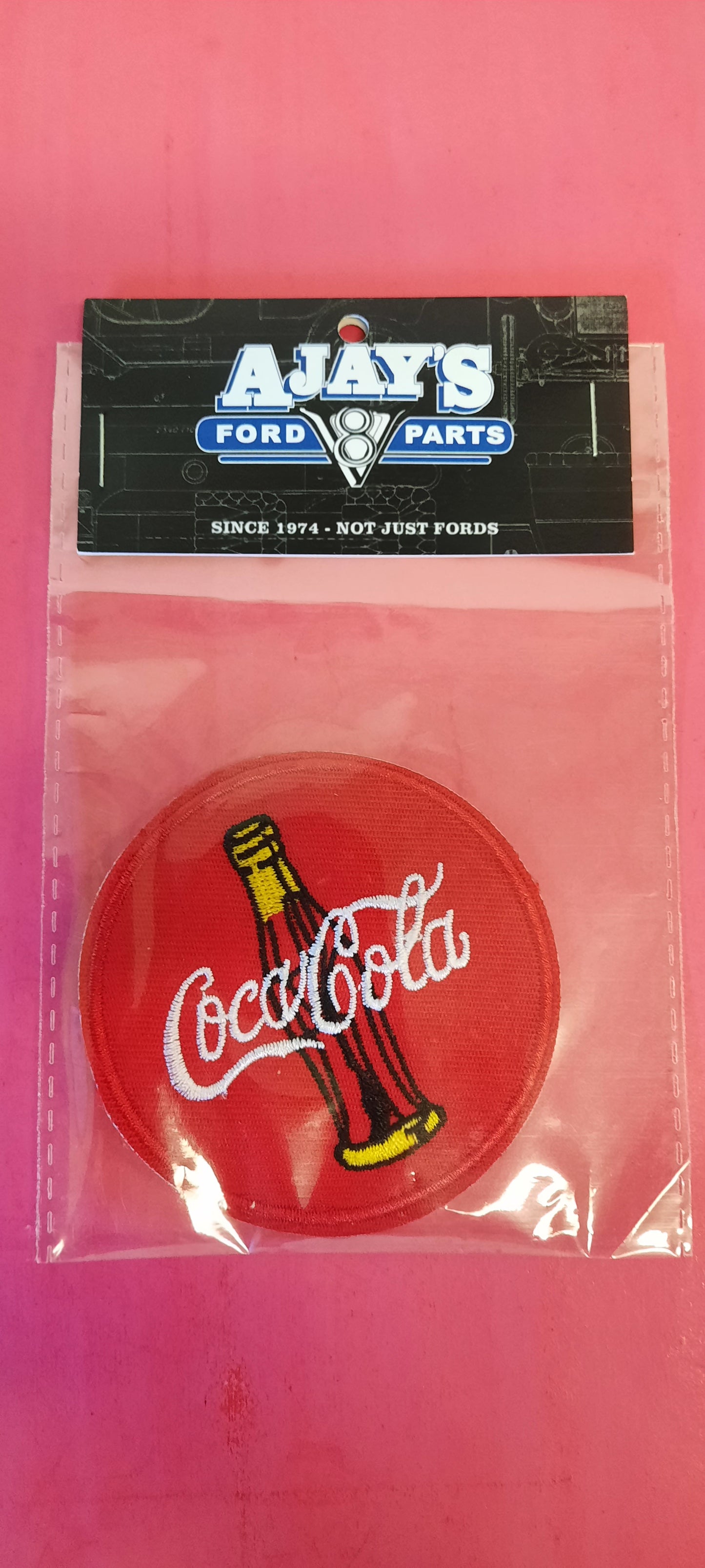 Coca-Cola Embroidery Motif
