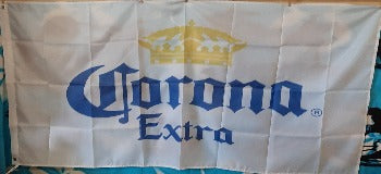Corona Extra White Flag