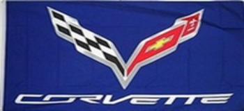 Corvette Blue Flag