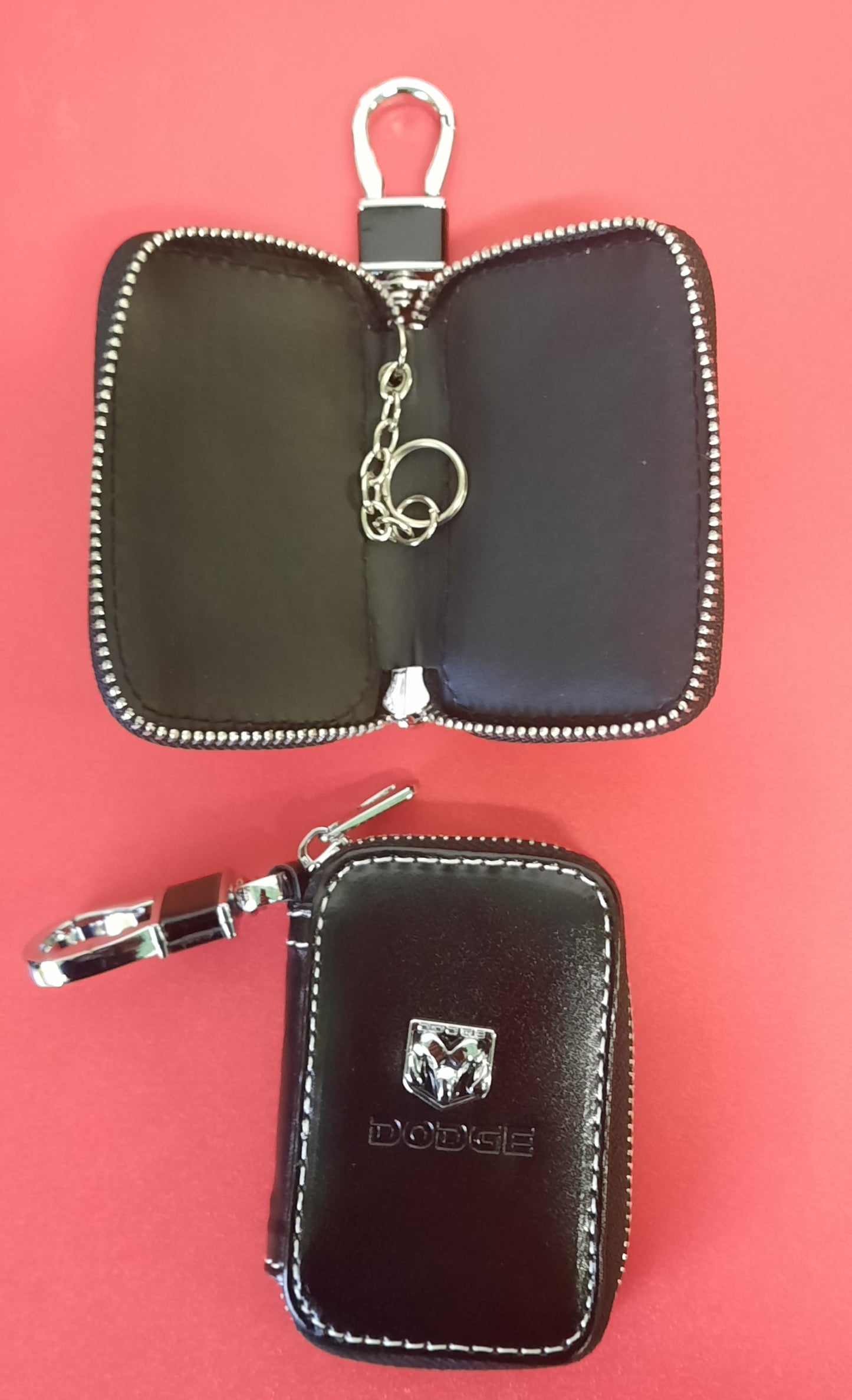 Dodge Pouch Key Ring