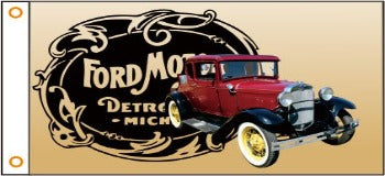 Ford Detroit A Flag