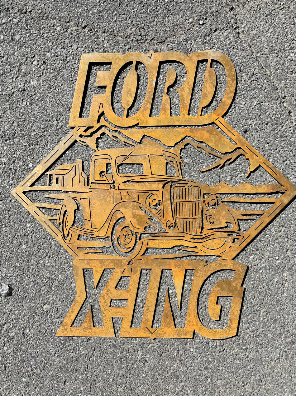 Ford X-ing  Sign