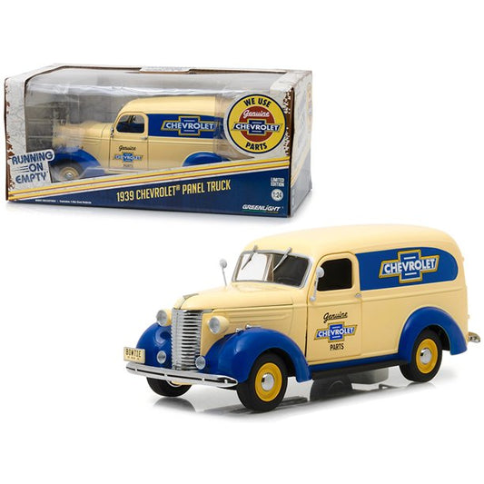 1:24 1939 Chevrolet Genuine Parts Panel Truck Die Cast Model