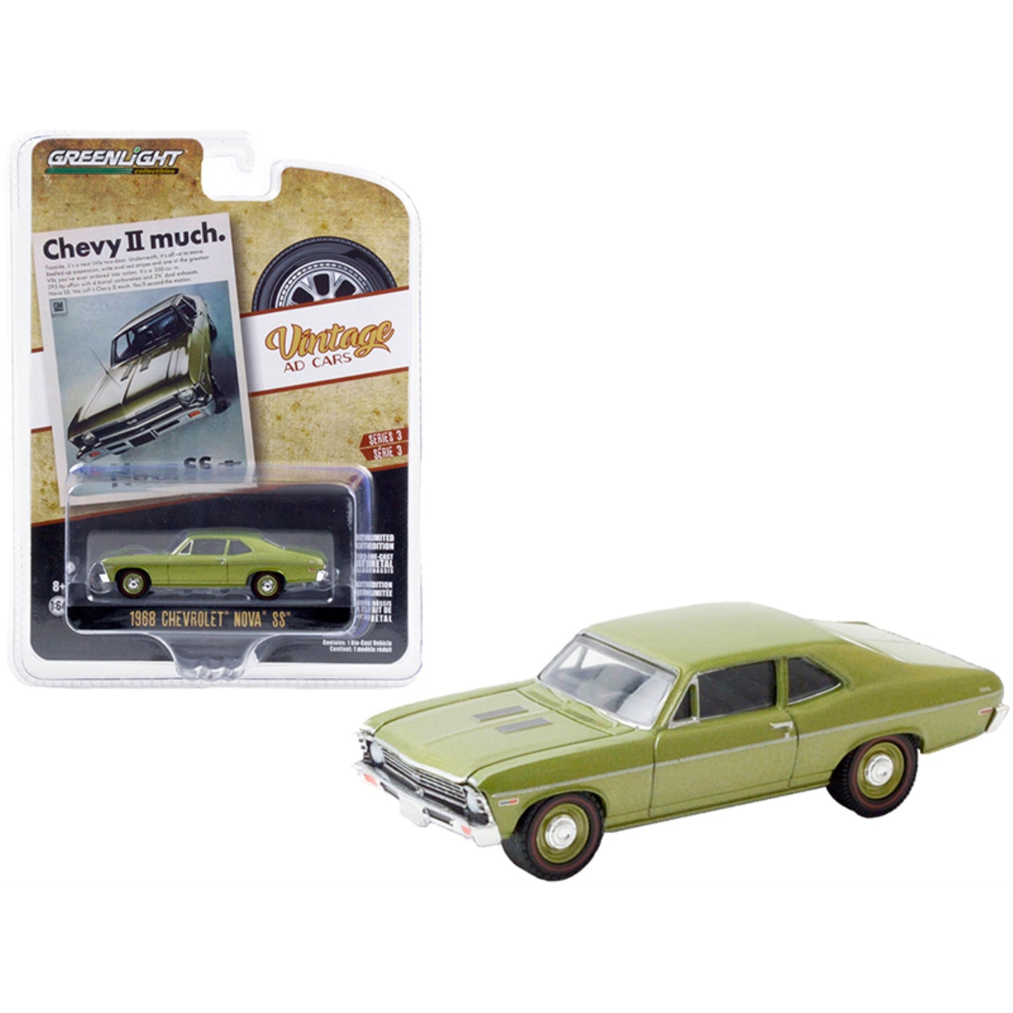 1968 Chevrolet Nova SS Die Cast Model