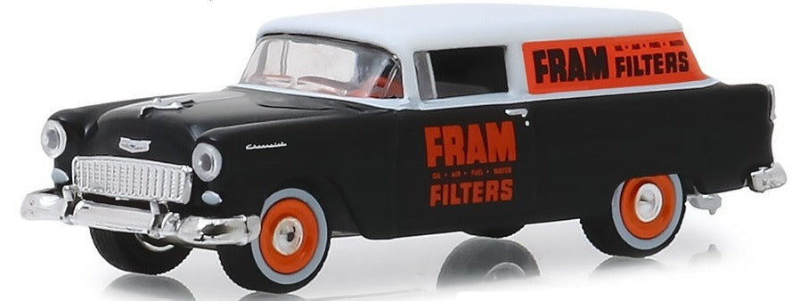 1955 Chevrolet One Fifty Sedan Delivery Fram Filters Die Cast Model