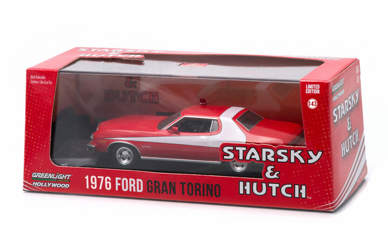 1:43 1976 Ford Gran Torino Die Cast Model (featuring Starsky & Hutch)
