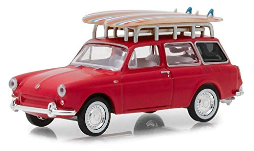 1962 Volkswagen Type 3 Squareback with Surfboards Die Cast Model