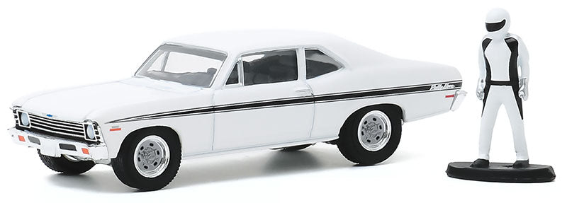 1:64 1972 Chevrolet Rally Nova with Race Car Driver