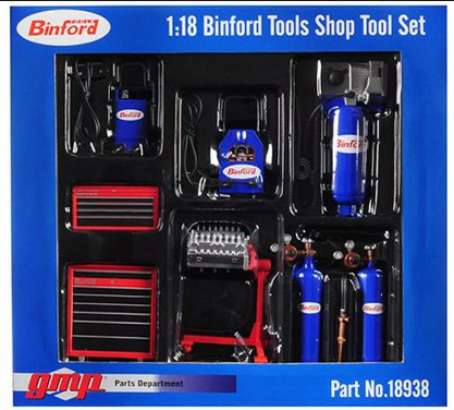 GMP Binford Tools Shop Tool Set Die Cast Model