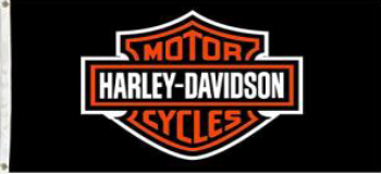 Harley Davidson Black Flag