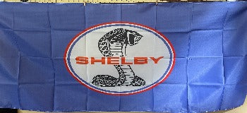 Shelby Blue Flag
