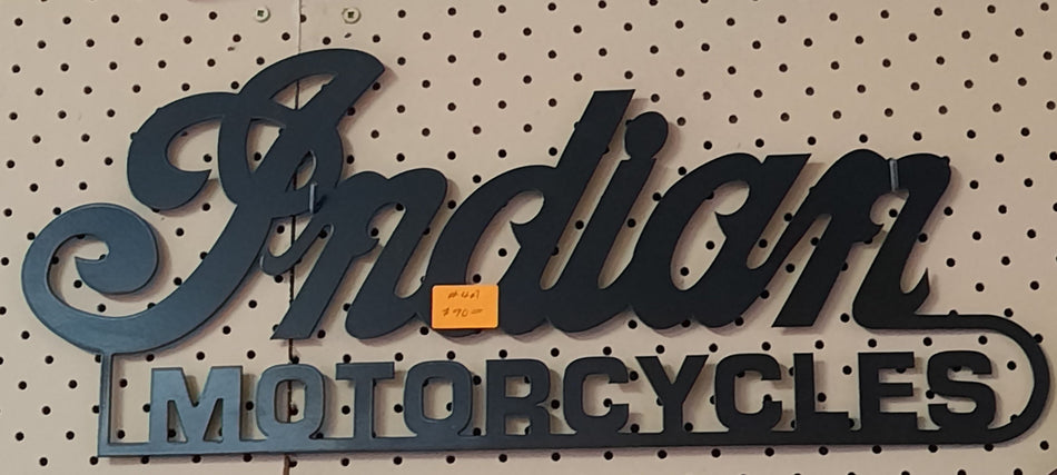 Indian Motorcycle Sign