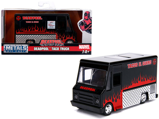 1:32 Deadpool Taco Truck Die Cast Model - Black