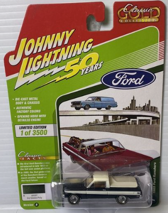 1:64 Johnny Lightning Release 1 Version B Classic Gold Die Cast Models - Set of 6