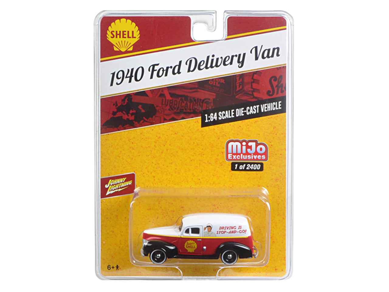 1:64 1940 Ford Delivery Van Shell Die Cast Model