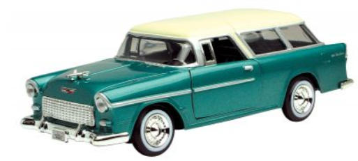 1:24 1955 Chevy Bel Air Nomad Die Cast Model