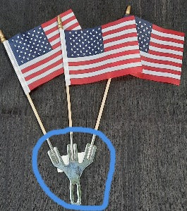 Miniature Flag Holder