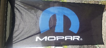 Mopar Blue M Flag