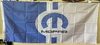 Mopar Blue/Silver Flag