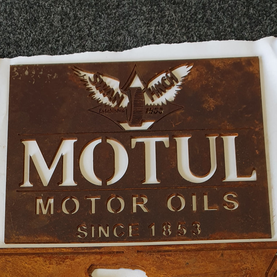 Motul Motor Oils Sign