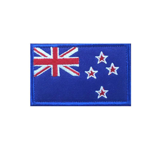 New Zealand Flag Embroidery Motif