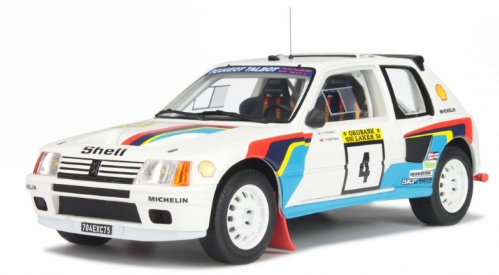 1:18 1984 Peugeot 205 T16 1000 Lakes