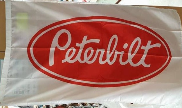 Peterbilt White Flag