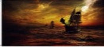 Pirate Ship Flag