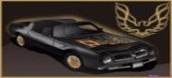 Pontiac Trans Am Black Flag