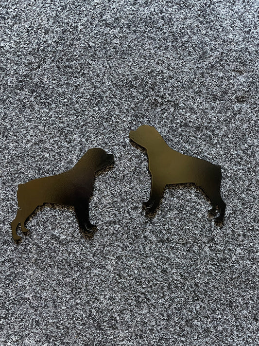 Rottweiler Silhouette Laser Cut